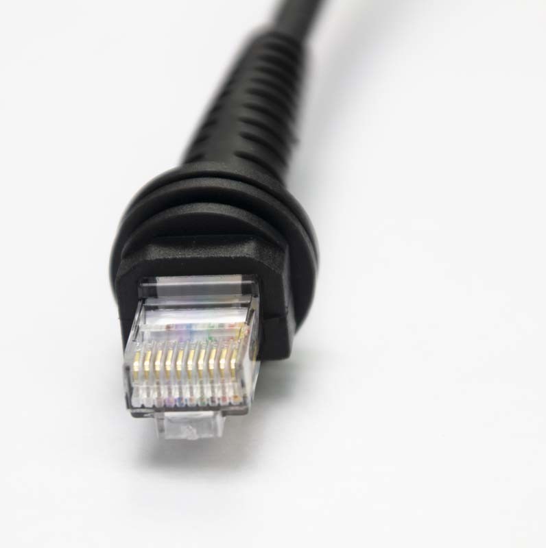 Black Compatible Scanner Data Cable Straight For 1902ghd 1902gsr