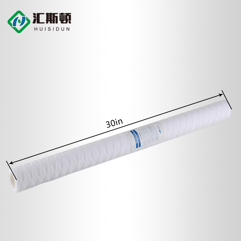 30*2.5PP Filter Housing 5 Micron Wound Water Filter Cartridge with Durable Material