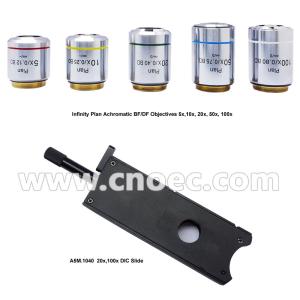 Infinity Trinocular BF / DF DIC Metallurgical Optical Microscope Halogen Light