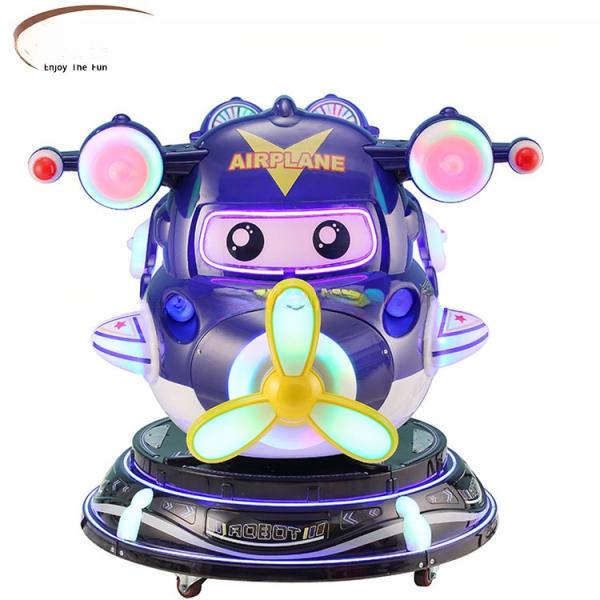 Dreamland Coin operated Rotating Lift MP5 Aircraft Kiddie Ride Mobilization Kids