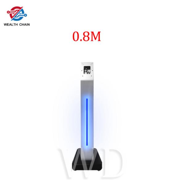 Quality 3A 800mm Face Recognition Temperature Kiosk , Facial Temperature Scanner Kiosk for sale