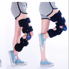 Metal hinged orthopedic knee pads - MSLKB03