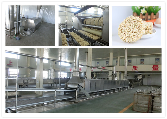 High Efficiency Automatic Noodle Making Machine To Produce Fried Instant Noodle