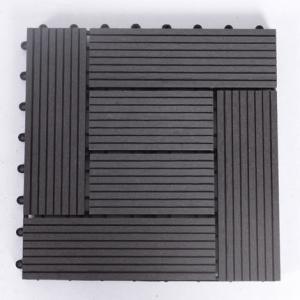 Rapid Installation Garden 23mm Diy Decking Tiles UVproof Wpc Exterior Cladding