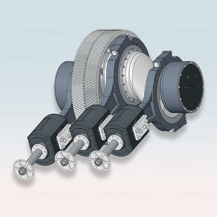 Heat Treatment RGF-1300 Mud Pump Crankshaft AH0501010200 RGF800-02.00 Mud Pump Parts