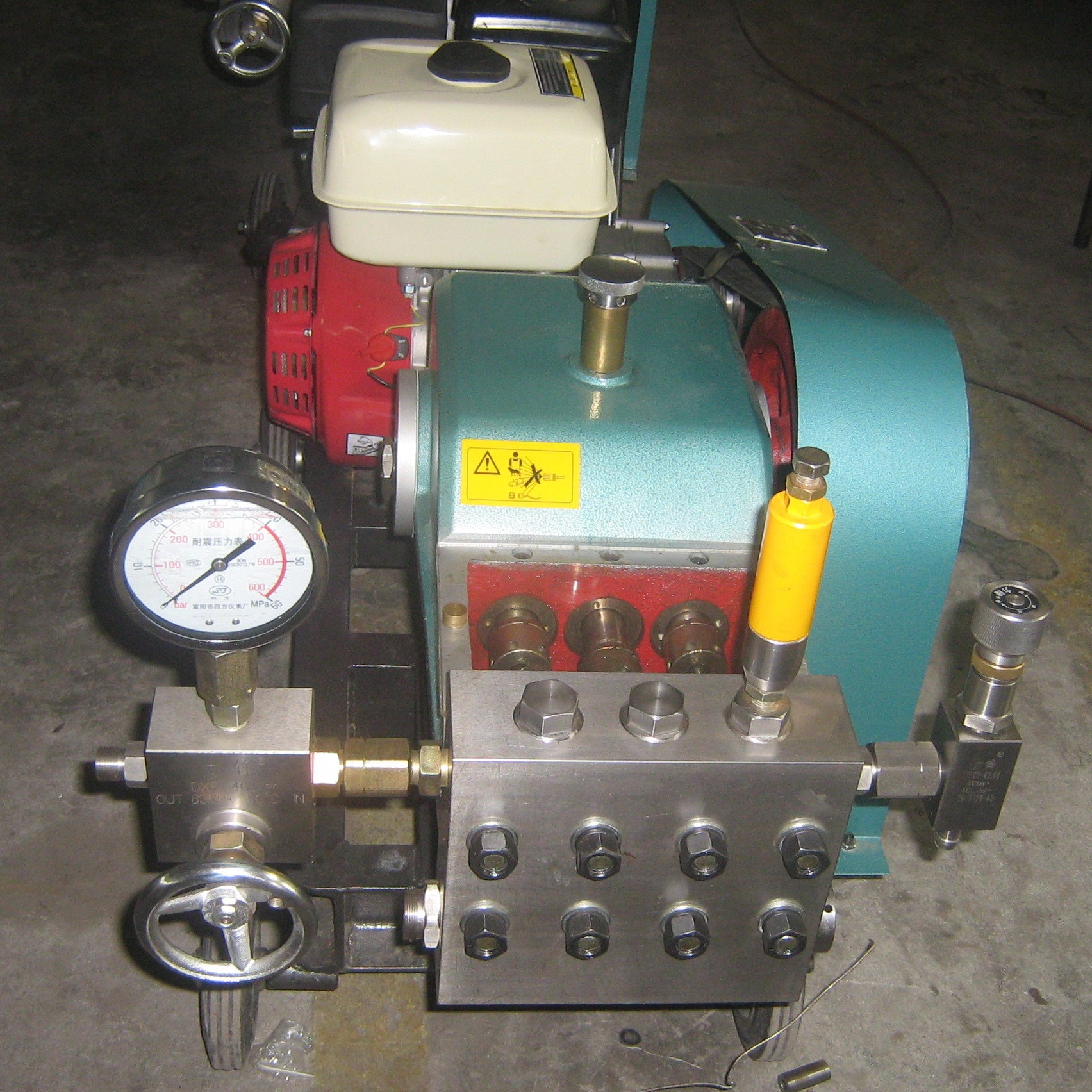 ISO9001 Heavy Duty High Pressure Jet Cleaning Pump High Pressure Water Jetter