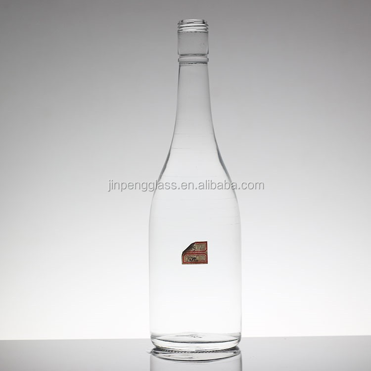 Glass Tequila Spirit Bottles with Fancy Vintage Design in 350ml/700ml/750ml Volume