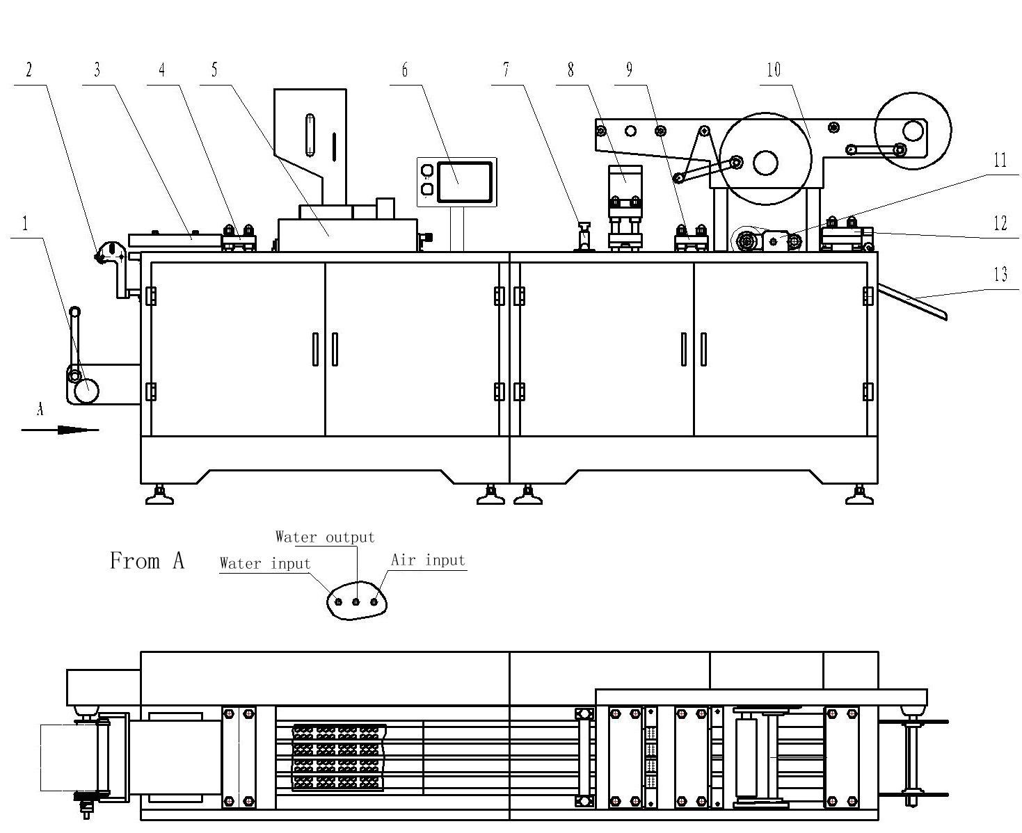 Auto Blister Pack Sealing Machine / Pharmaceutical Packaging Machinery