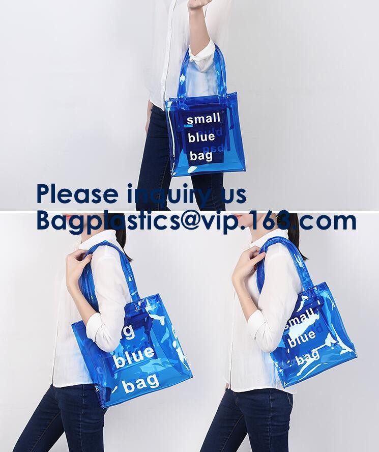 Hologram Tote Bag Laser PVC Shoulder Bag For Women-Lightweight,Laser Summer Beach Handbag
