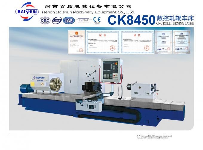 Metal Mill Roll Turning Lathe Machine Heavy Duty Automatic Roller
