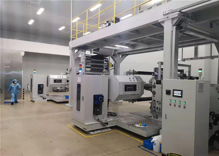 PLC 150m/Min PET Web Coating Equipment Automatic Roll Changing