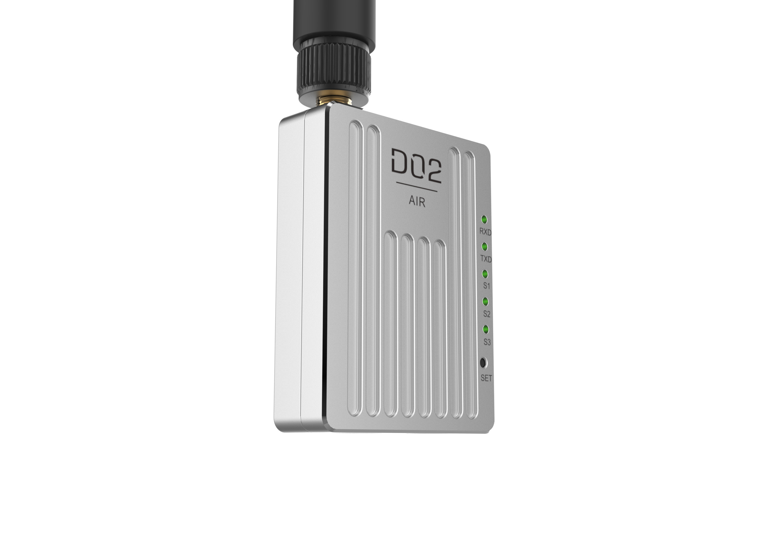 D02 data link has three frequency bands and supports point-to-multi, relay and point-to-multi modes with 30-60km range.