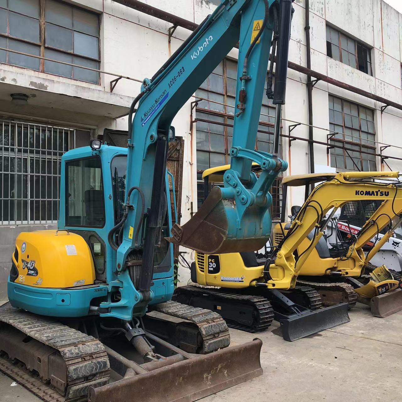 2020 Used Kubota U-35 Mini Japan Excavator Heavy Construction Equipment for Projects