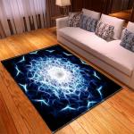 Colorful striped checkered new large carpet supply wholesale feather ins style