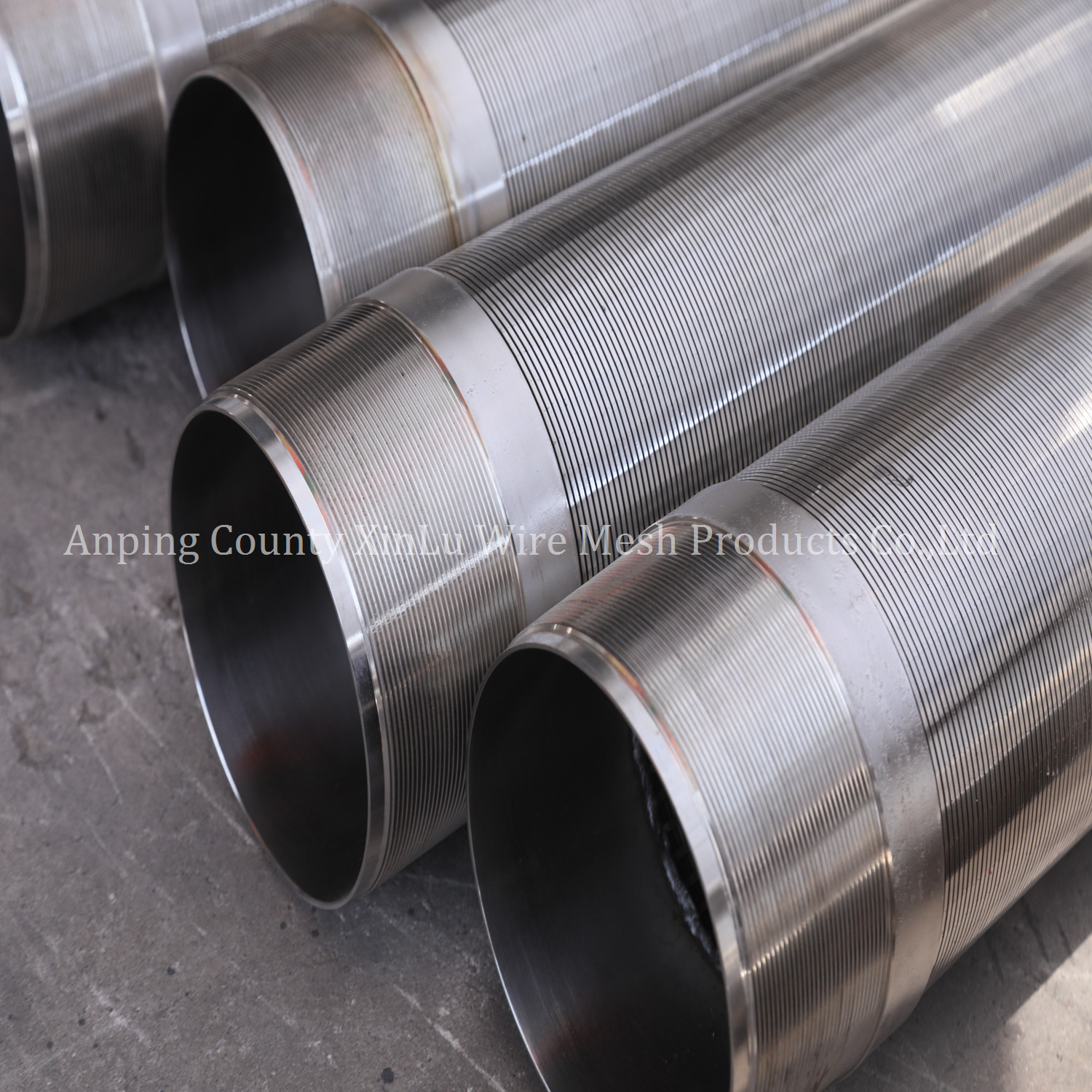 Polishing V Wire Continuous Slot Sand Control Screen Tube with Flow FOTI and Wedge Wire #118