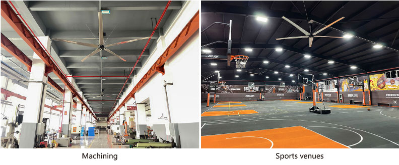 Large  Industrial Ceiling Fans