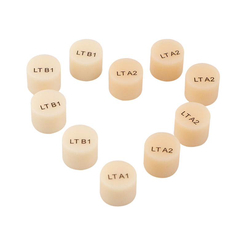 Dental Glass Ceramic Ingot Cad Cam Dental Labs Material For HT LT