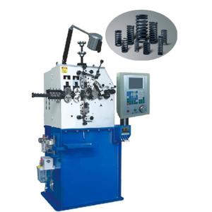 Computer Belleville Spring Machine Automatic Oiling With 2.7 Kw Cam Axis Servo