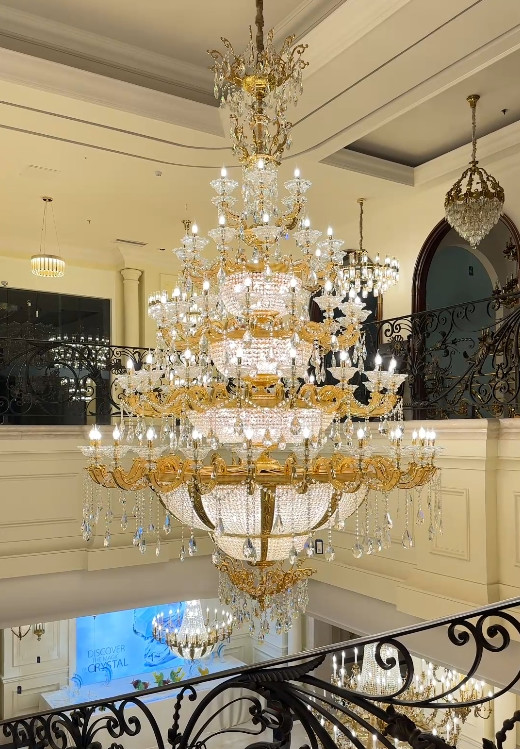Customized Service Luxury Entryway Chandelier High End Foyer Chandeliers