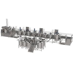 Multifunctional Vacuum Emulsifying Machine Ointment Mixer Machine 50Hz/60Hz