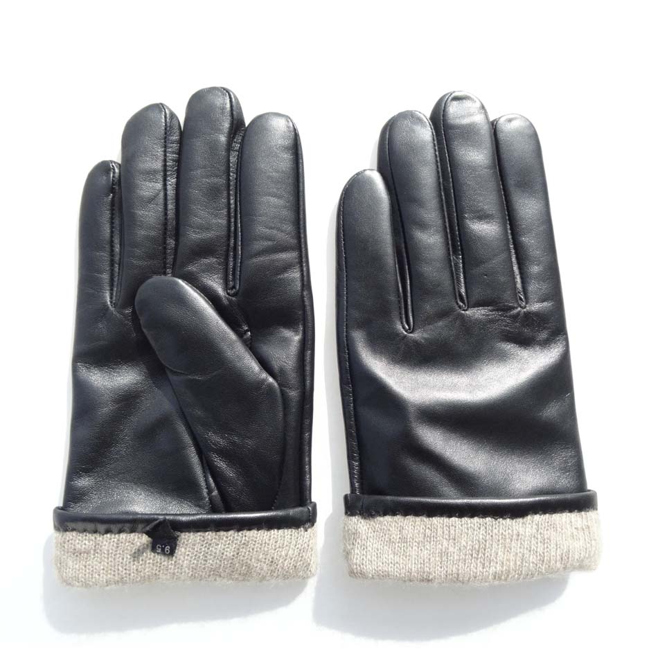 Hot sale classical mens leather gloves