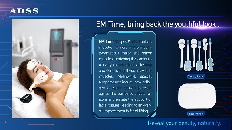 ODM EMtime RF Wrinkle Removal Face Lifting Tighten Slim Face Machine For Salon