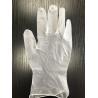 Buy cheap Mechanical Repairs Printed Powder Free Vinyl Gloves With Rolled Rim from wholesalers