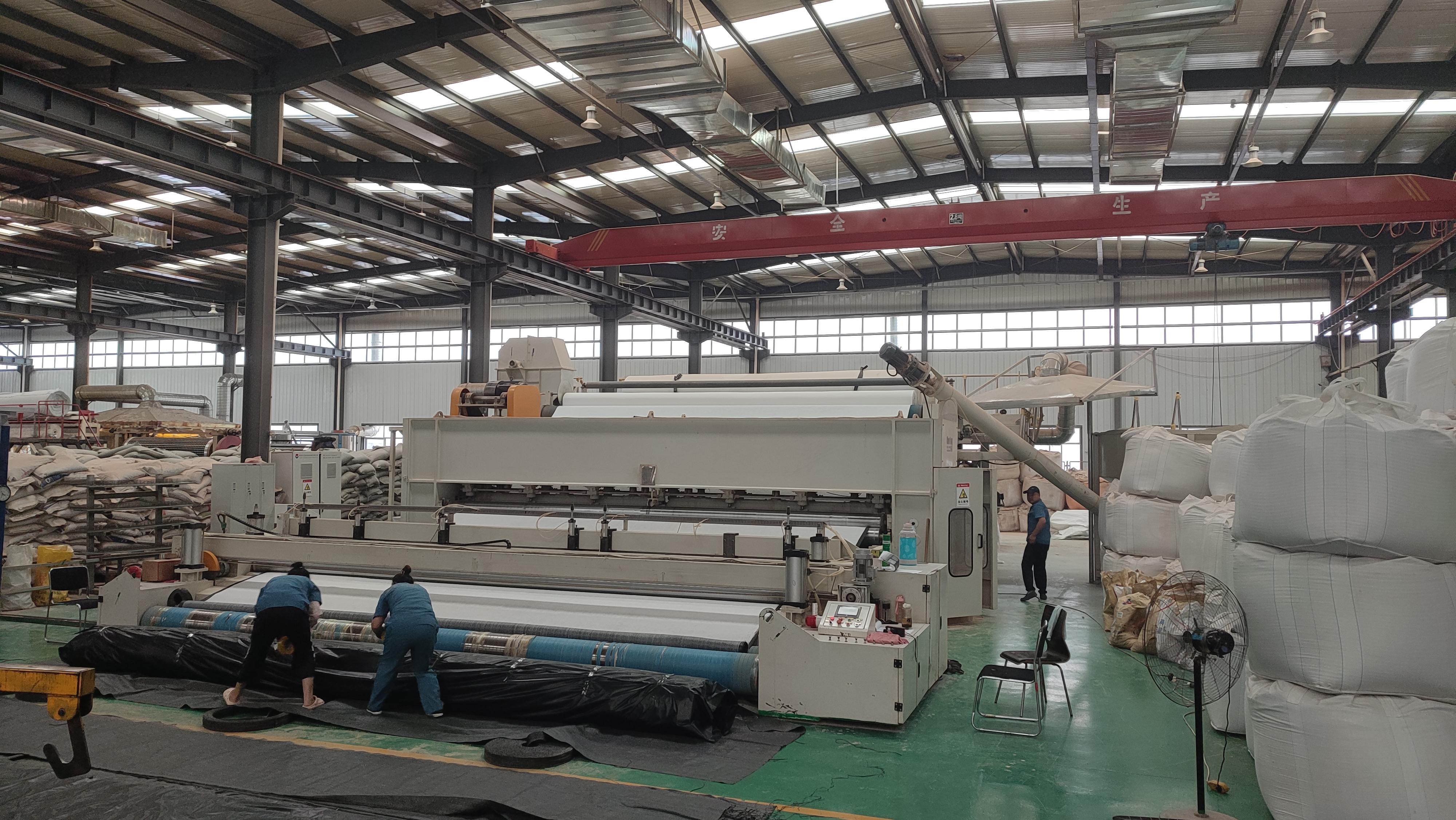 200g/m2 300 G/m2 Non-Woven Geotextile for Drainage Excellent and Heat Short Stable Fiber