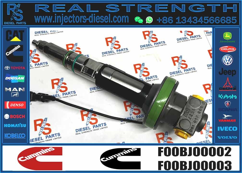 Common Rail Injector Assembly 2867148 F00BJ00003 2881089 2882078 F00BJ00002 AAHCM03002 AAHCM03028 For QSK19 QSK38 QSK50
