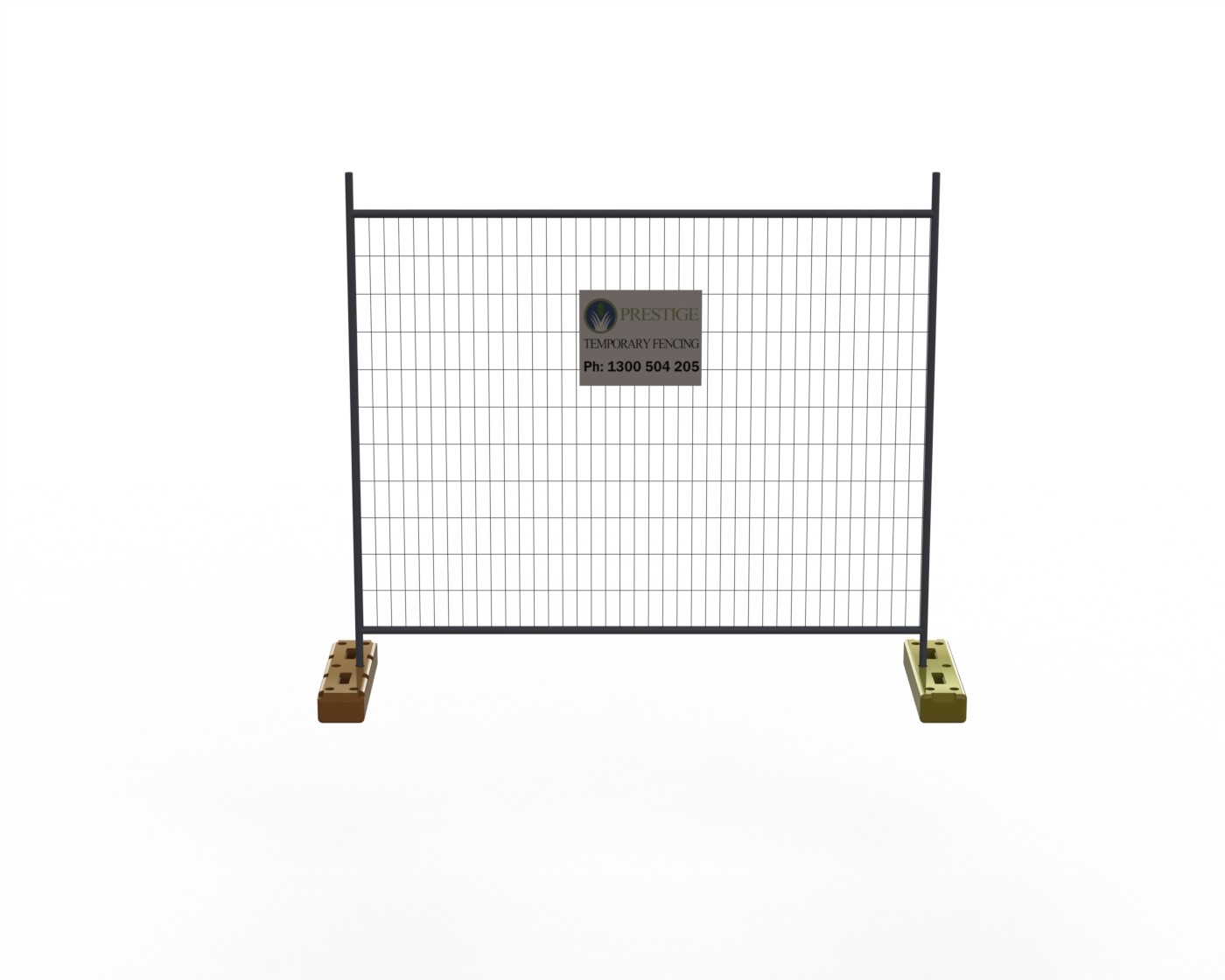 Hot Dipped Galvanized Temp Fence Panels Freestanding Fence Panels Sunshine Resistance