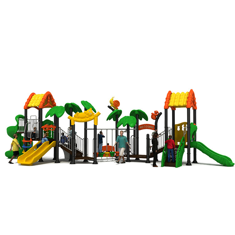 Kindergarten Kids Playground Slide Outdoor Plastic Entertainment Aluminum