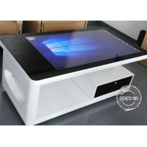All In One Pc Waterproof Capacitive Multi Touch Table / Interactive Coffee Table
