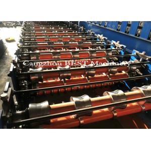 Corrugated Double Layer Roofing Sheet Roll Forming Machine With No Noise