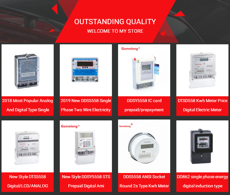 Hot selling single phase digital voltage meter
