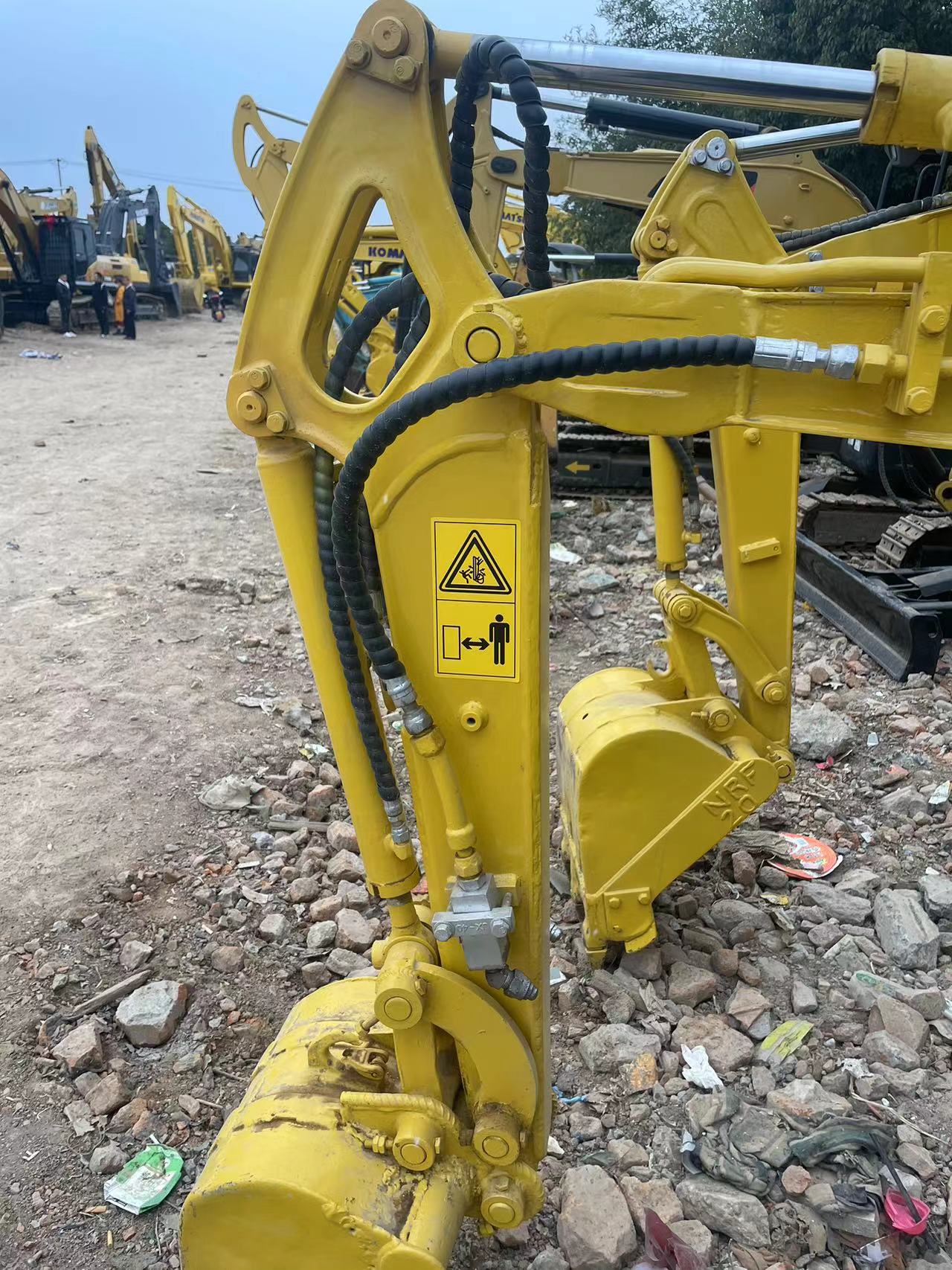 Used mini excavator Komatsu PC18 small digger used machinery mini excavator used second hand digger for sale