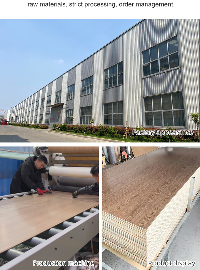 MDF Wooden Acoustic Slats Interior Wall Panel 2400*600*22mm