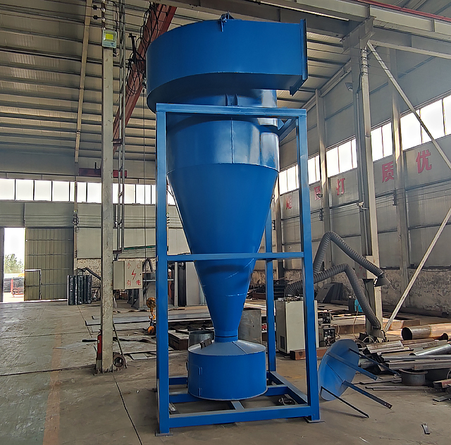 Video Technical Support Cyclone Powder Dust Collector for Customized Dust Elimination
