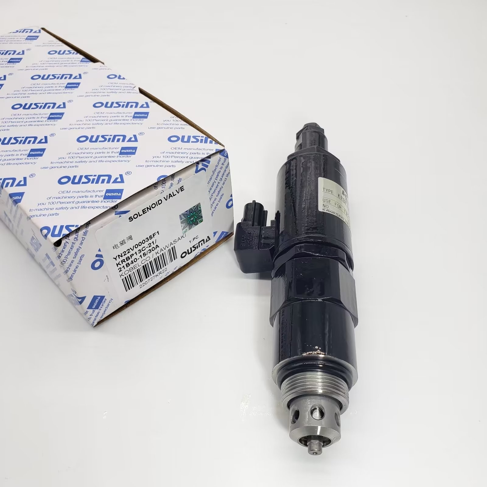 Solenoid Valve YN22V00035F1 KRBP13C-21|/21B40-15/30A For Kobelco Kawasaki