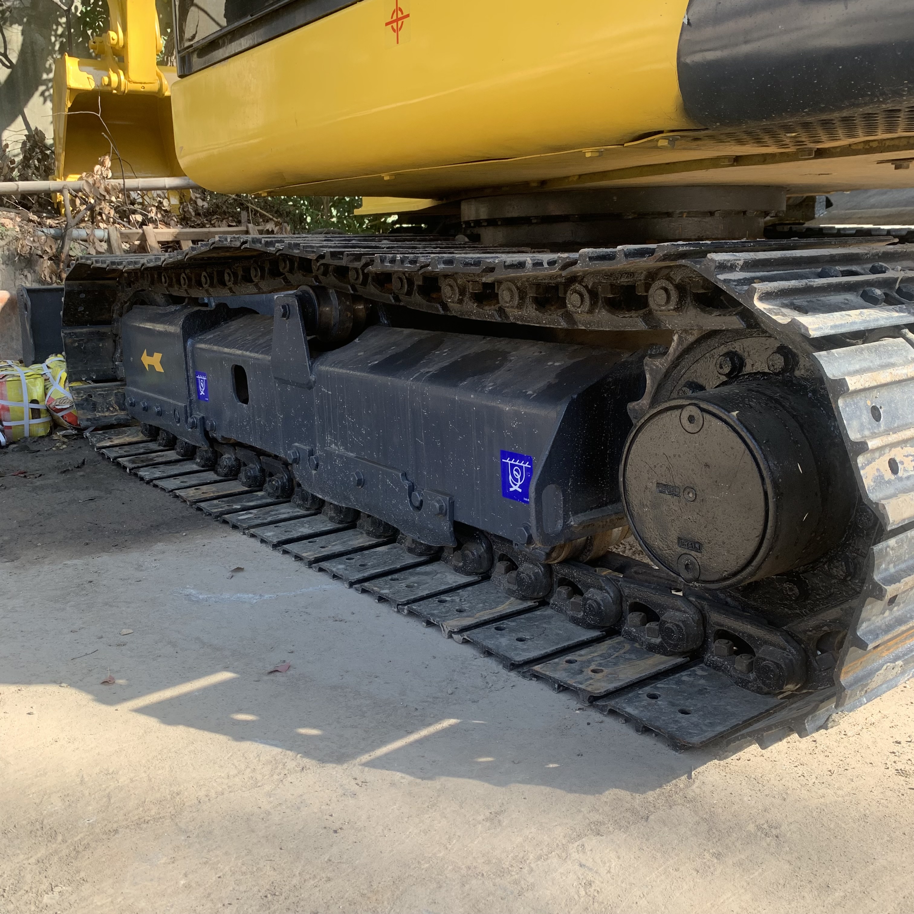 Komatsu PC56 PC55MR Used Excavators 5 Ton With Original Hydraulic Cylinder