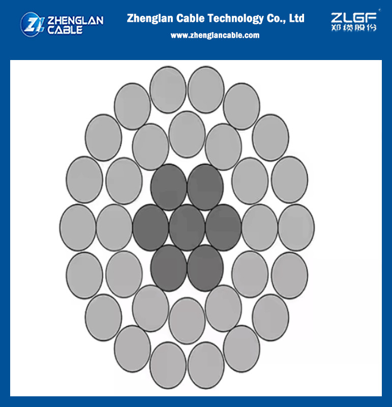 ASTM B524 Standard ACAR 350MCM 12/7 for Overhead Transmission and Distribution Lines
