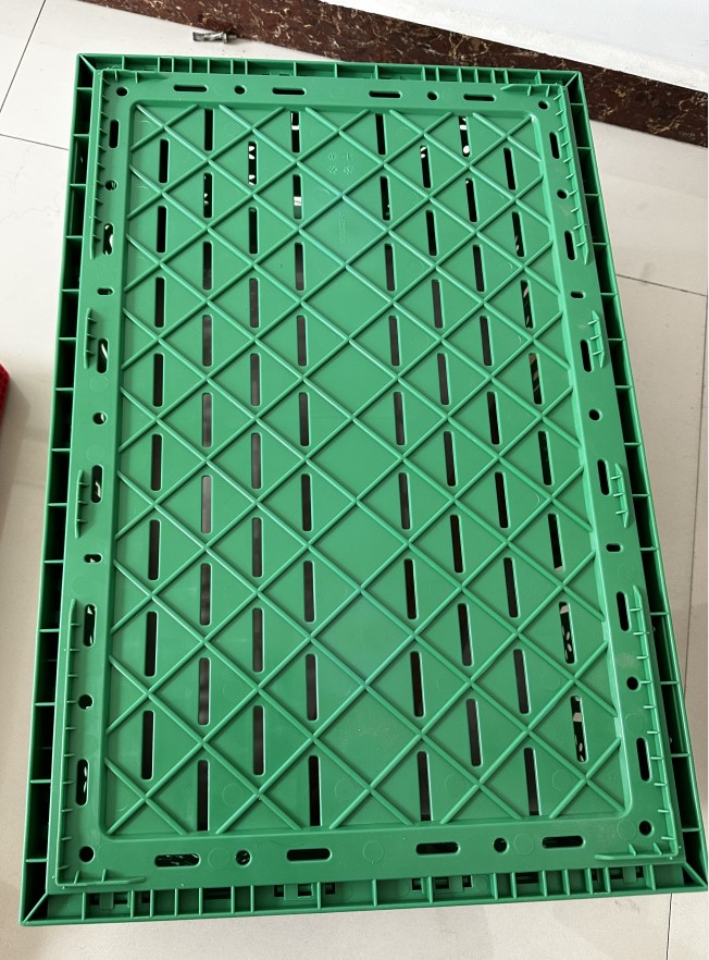 Nestable Mesh Vegetable Plastic Moving Crates Storage Turnover Box Delivery Turnover