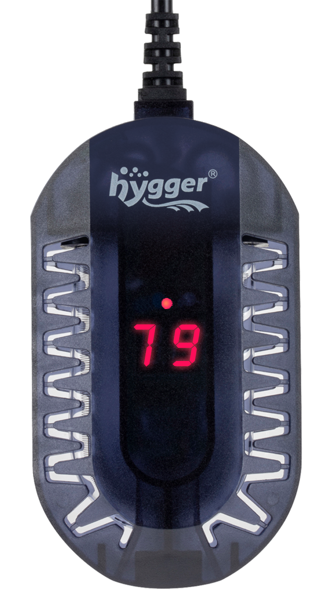 For 50W diving digital display small fish tank heating thermostat with external controller and built in thermometer