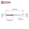 Buy cheap FTTH Stainless Steel Flat Cable Drop Clamp | Durable Fiber Optic Wire Clamp for from wholesalers