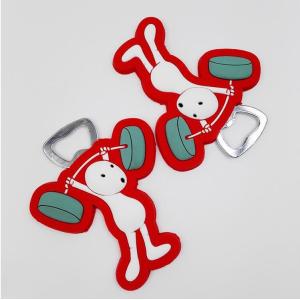 Personalized Multi-function Silicone Beer Opener Bottle With Embossed Logo