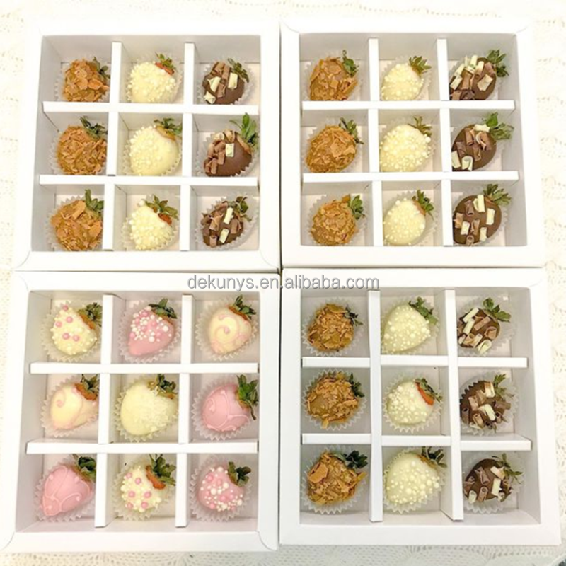 Cardboard Assorted Chocolate Box Packaging Matt Lamination Custom Printed