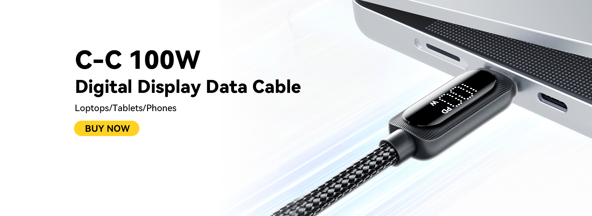 ESSAGER ES-X57 Series 60W 100W USB C Fast Charging Cable Type C