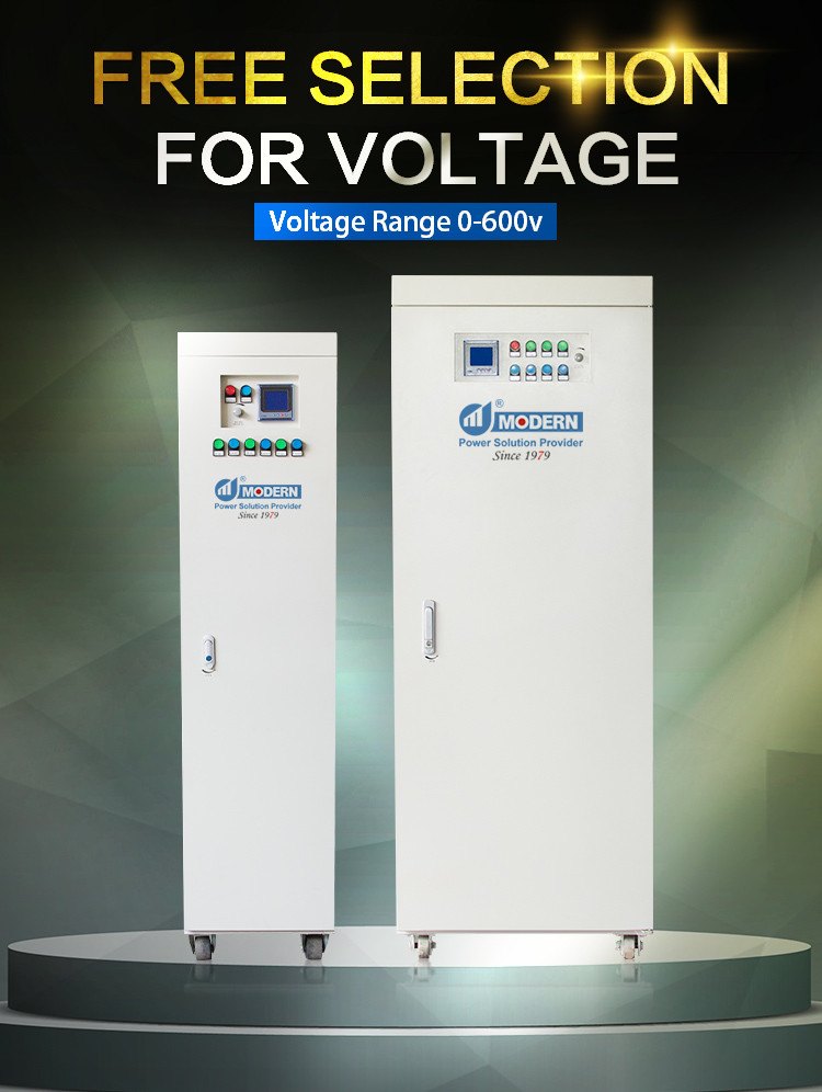 Touch Screen Three Phase Voltage Regulator HMI TSGC2 SVC 200KVA