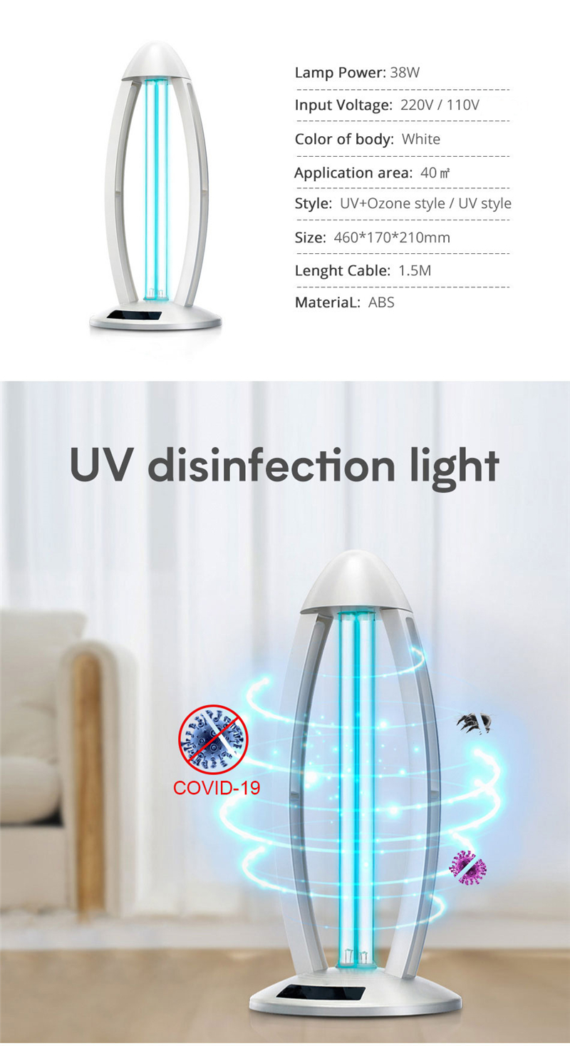 Ozone UVC Sterilizer Lamp