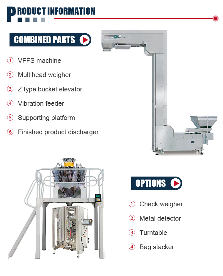 New Bag Sealing Machine Ready Meal Mini Food Potato Chip Vertical Form Seal Machine
