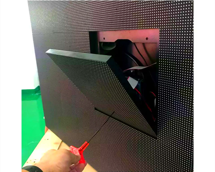 Front Service P3 Led Video Screen Module 6500cd/sqm For Outdoor Advertising